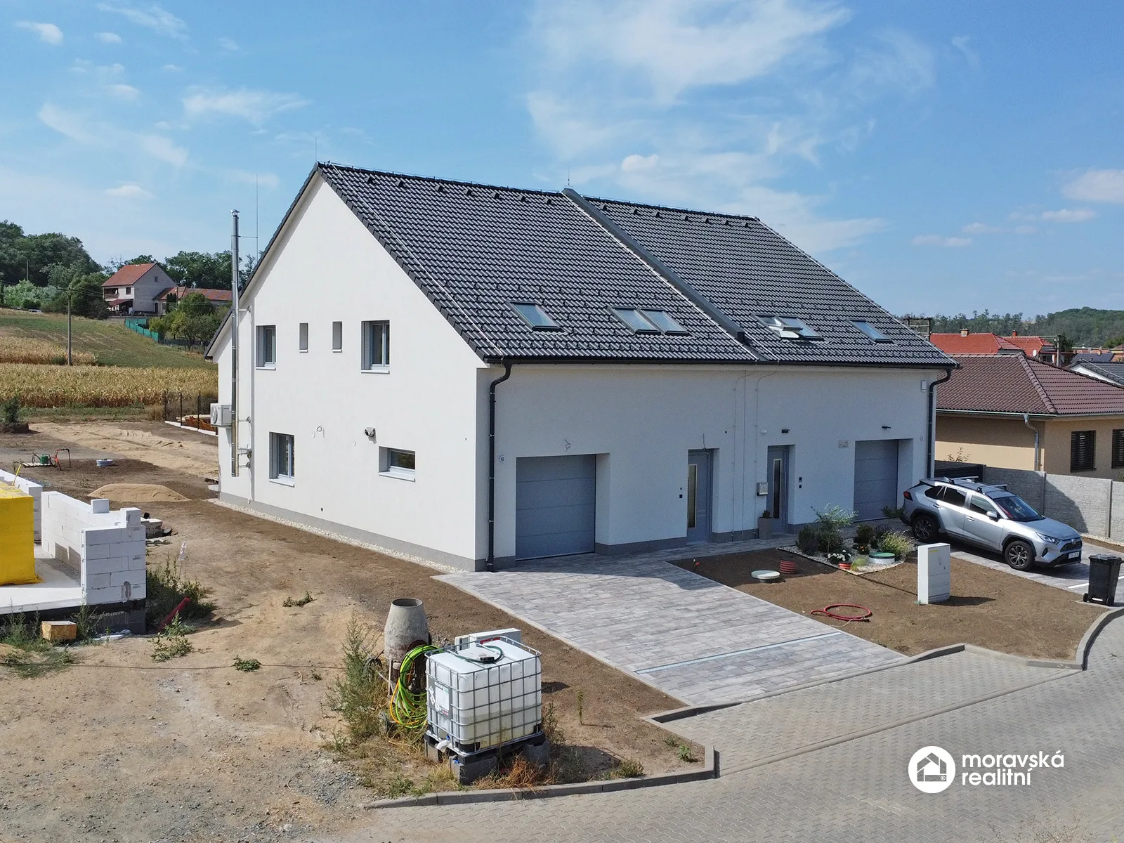 Prodej rodinného domu 5+kk k dokončení, 171 m², pozemek 555 m², Ivančice - Hrubšice