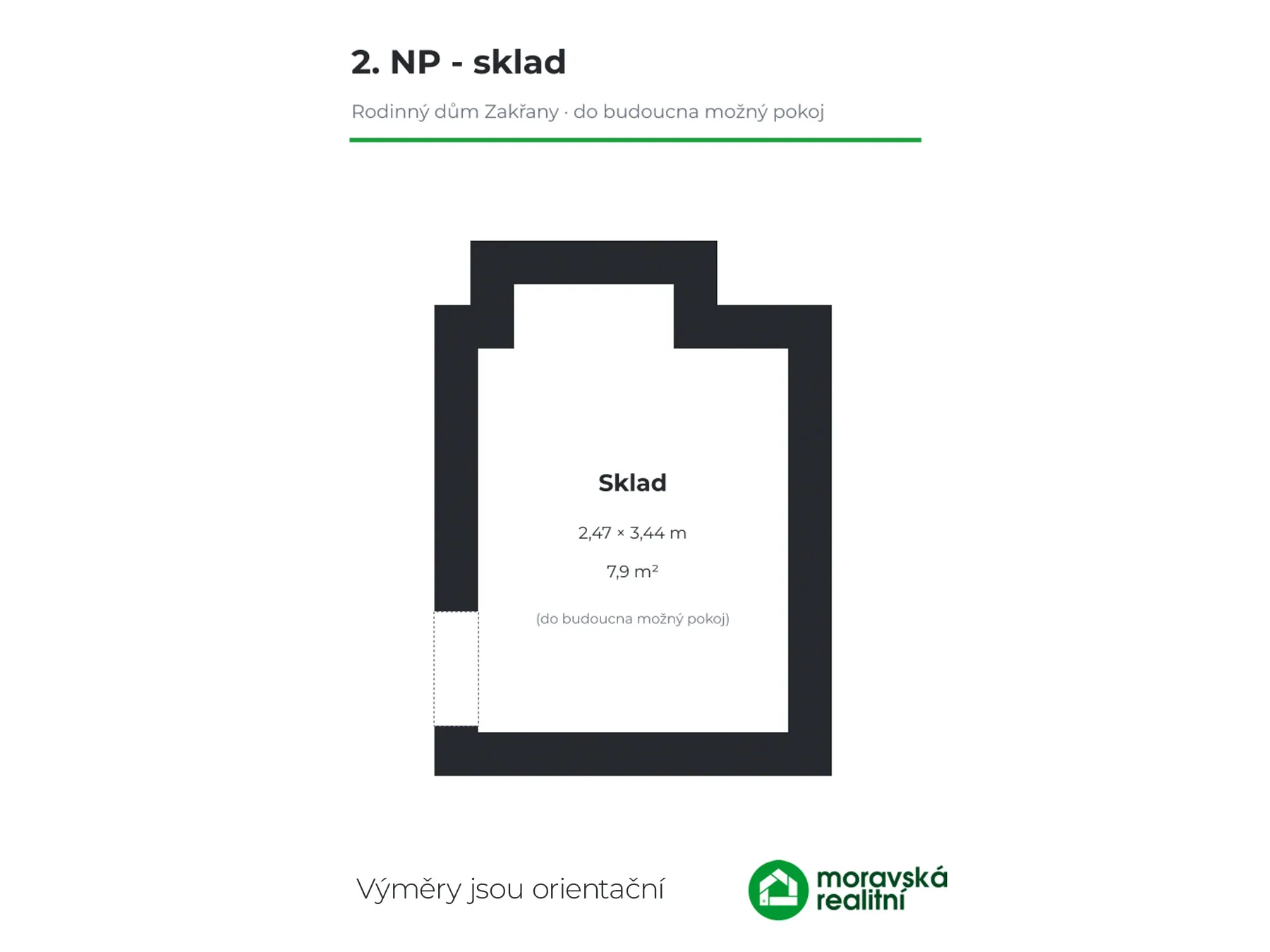 Rodinný dům v Zakřanech - k úpravám podle vlastních představ