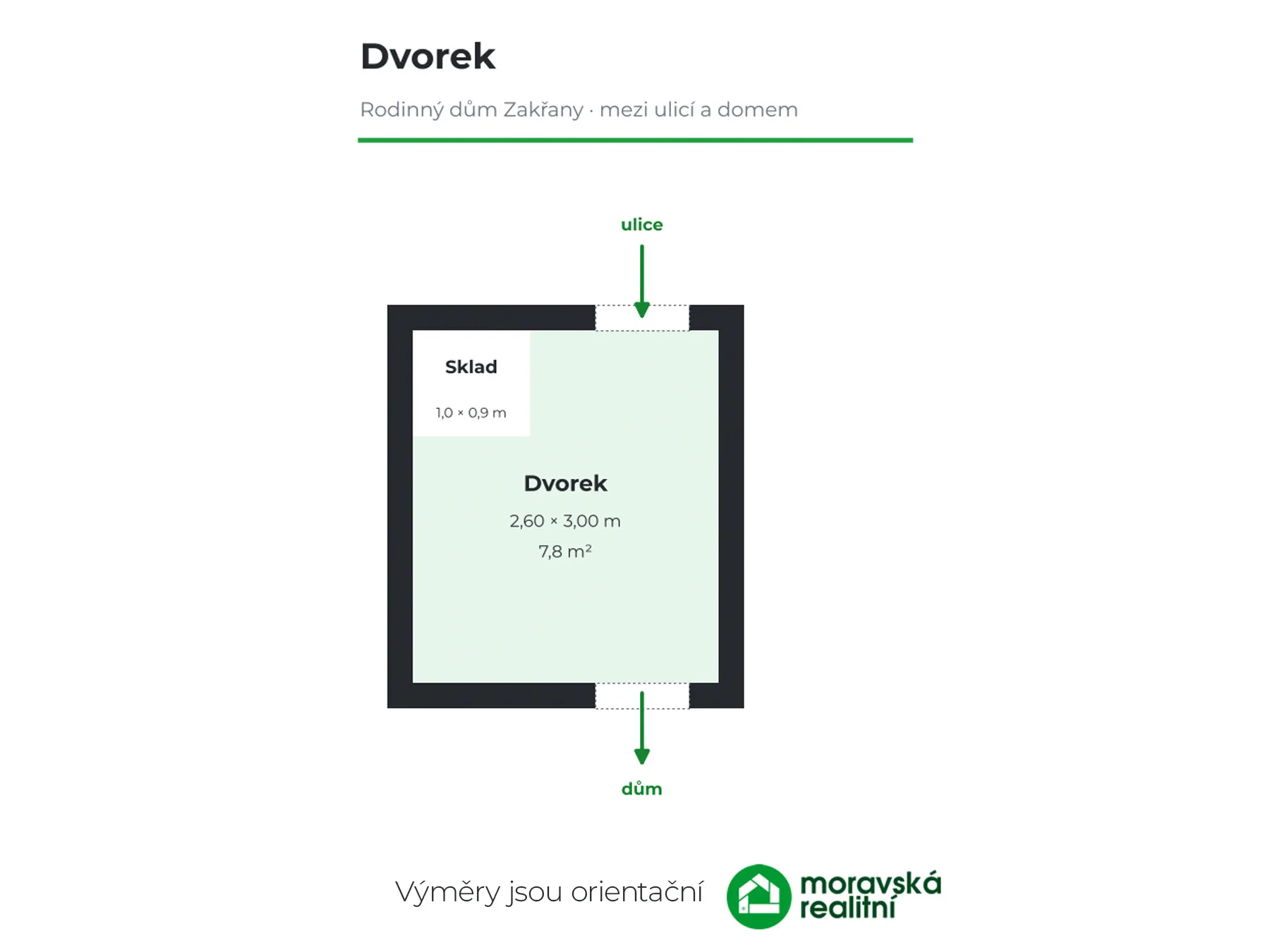 Rodinný dům v Zakřanech - k úpravám podle vlastních představ