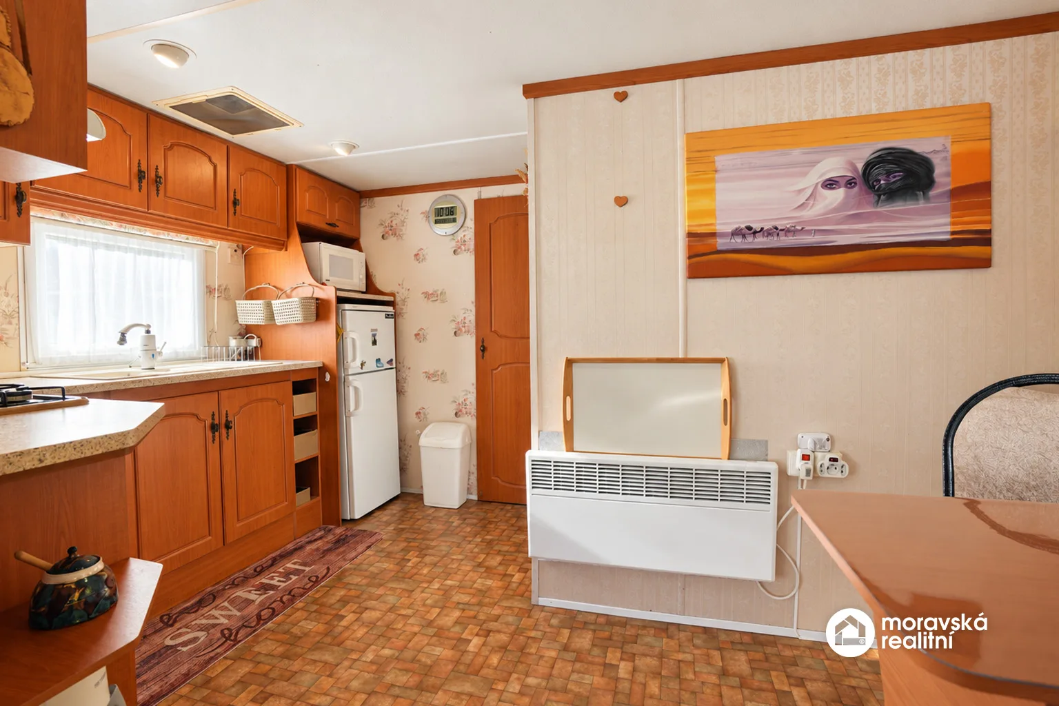 Prodej zateplené celoroční chaty, vlastní oplocený pozemek 224 m², Ivančice - Stříbský mlýn